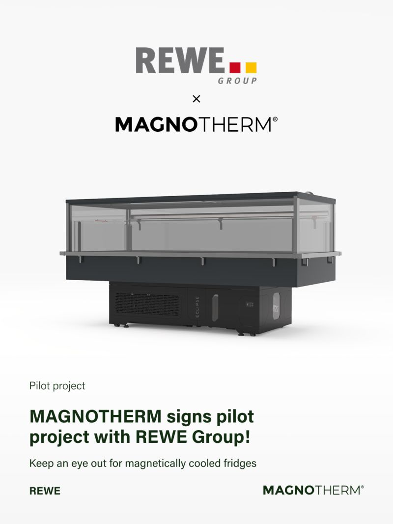 Prototype magnetocaloric refrigeration unit