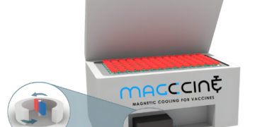 MAGCCINE and Magnetocaloric Cooling for Vaccine Transport 